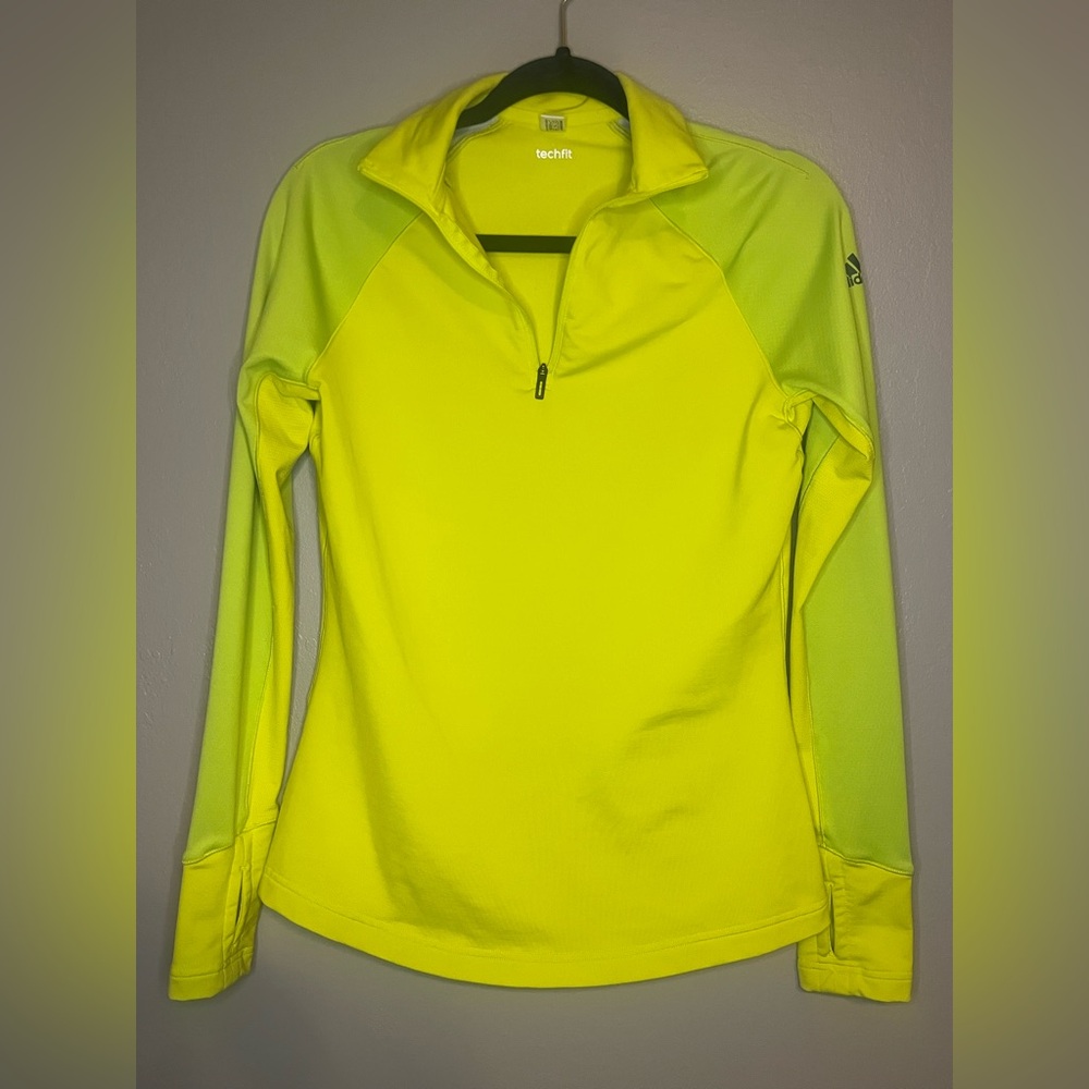 Women's Lime Green Long Sleeve Top